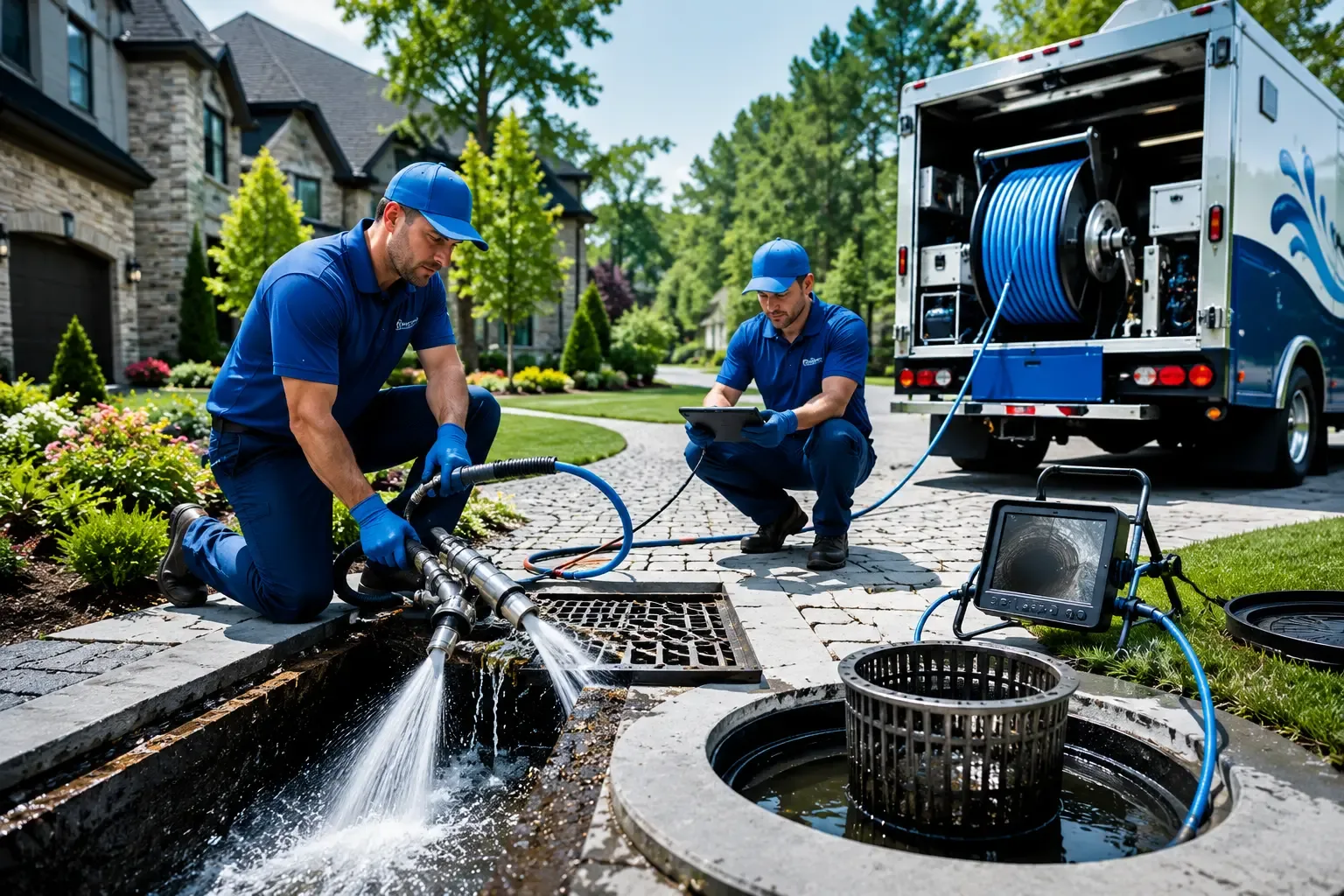 Local outdoor drain cleaning professionals in Gilman, IL