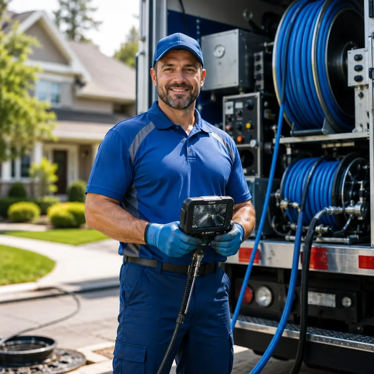 Local outdoor drain cleaning specialists in Gilman, IL